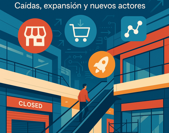 Retail 2025 Caídas, expansión y nuevos actores
