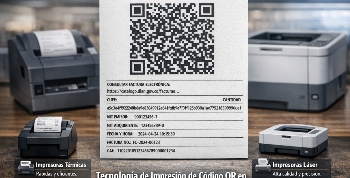 Tecnolog a De Impresi n De C digo QR En Factura De Contingencia DLP