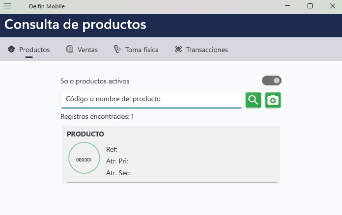 Delfín Mobile Consulta Producto